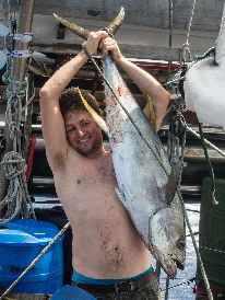 ASIFigure 6 Crewmember Paul with tuna