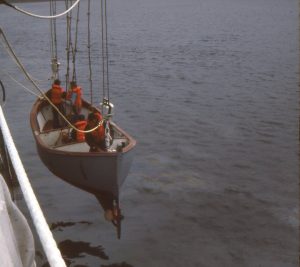 Ron's journey entering Otago Harbor and mooring at Dunedin's Victoria Wharf