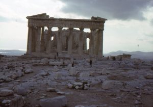 Scenic view of Piraeus, Greece, the seaport of Athens.