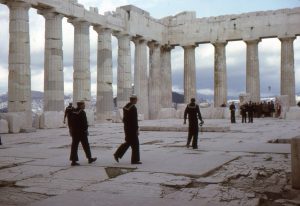Scenic view of Piraeus, Greece, the seaport of Athens.