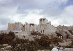 Scenic view of Piraeus, Greece, the seaport of Athens.