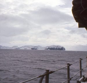 Ron's photo journey crossing the Antarctic Circle at Picket Station.