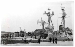 USS Calcaterra DER