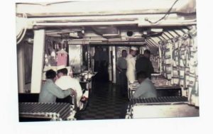USS Calcaterra mess decks