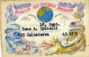 USS Calcaterra history