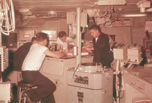 USS Calcaterra during Deep Freeze