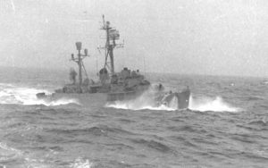 USS Calcaterra history