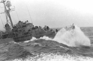 USS Calcaterra history