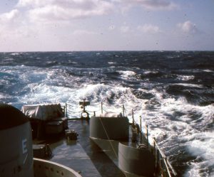 En route to Campbell Island