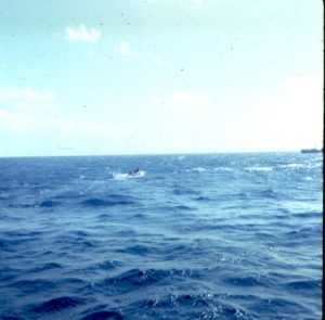 Ron Haggard served as an ETR-SN aboard USS Calcaterra during the Deep Freeze 1965-66 deployment