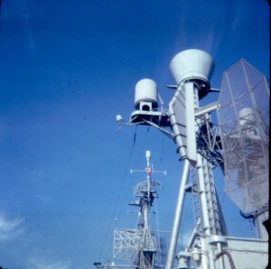 Ron Haggard served as an ETR-SN aboard USS Calcaterra during the Deep Freeze 1965-66 deployment