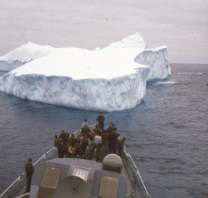 Ron's photo journey crossing the Antarctic Circle at Picket Station.