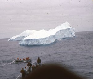 Ron's photo journey crossing the Antarctic Circle at Picket Station.