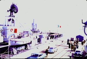 USS Calcaterra during Deep Freeze