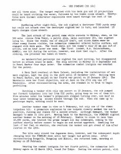 Page from USS Pompano