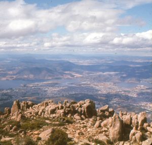 Ron's travel journey in Hobart, Tasmania, Australia.