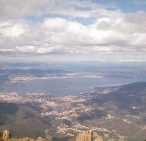 Ron's travel journey in Hobart, Tasmania, Australia.