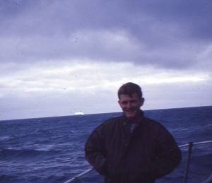 Ron's photo journey crossing the Antarctic Circle at Picket Station.