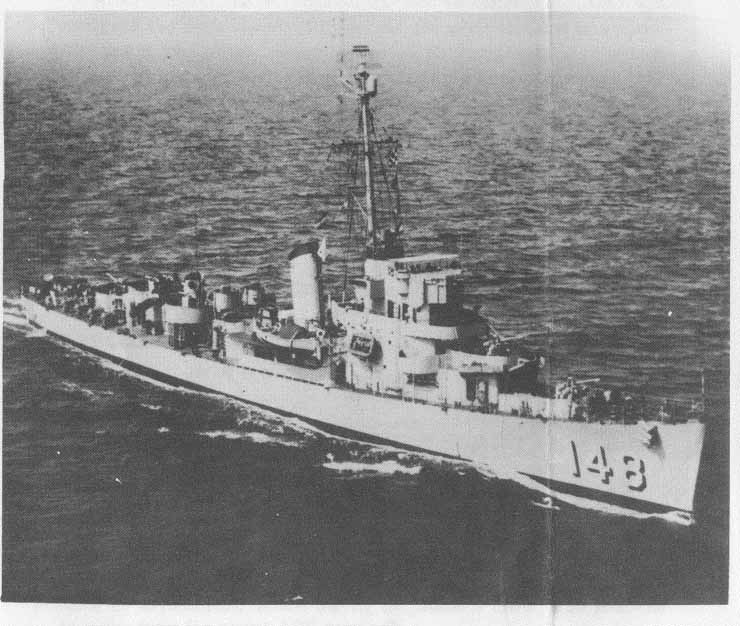 USS Calcaterra history