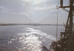 US sailors participating in the Crossing the Equator Ceremony near Fremantle, Perth.