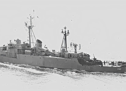 USS Calcaterra history
