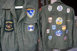Calcaterra jacket complete with various patches