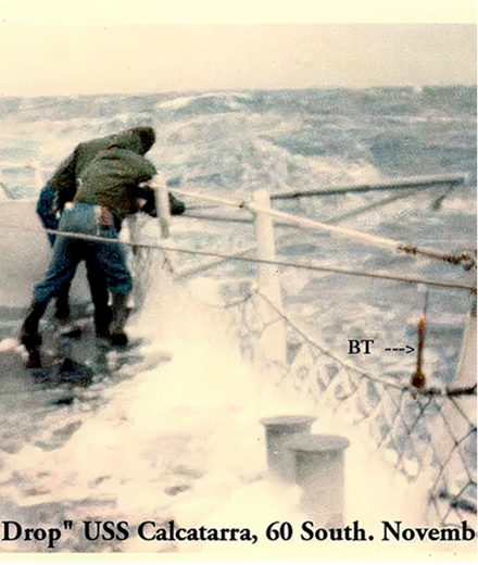 USS Calcaterra and USS Hartley at Gitmo