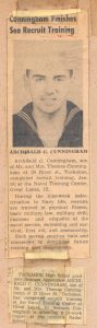 Archie joins the Navy
