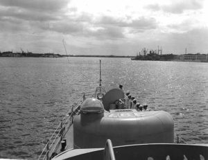 Arriving Pearl Harbor
