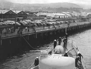 Arriving Dunedin