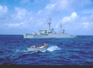 USS Calcaterra DER
