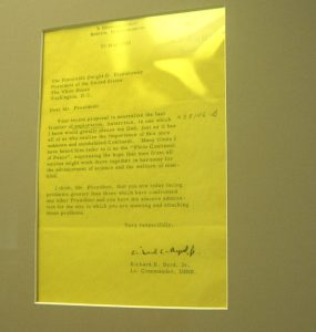 Letter from LCDR Richard Byrd