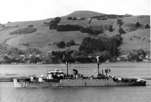 USS Calcaterra history