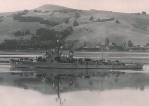 This photograph of Peterson looks like it was taken in Otago Harbour
