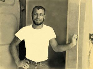 Carmine Luongo aboard USS Arneb