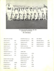 Crew during Deep Freeze 1963-1663 Operation Department - OL Division
