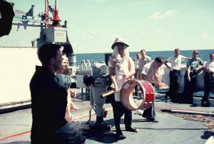 USS Calcaterra Crossing the Equator, August, 1965