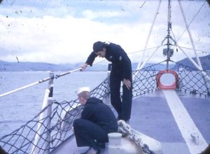 Peter Flick served aboard USS Thomas J Gary during the Deep Freeze deployment