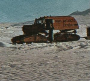 The other picture is of Sir Vivian Snowcat used during the expedition