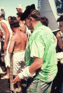 USS Calcaterra Crossing the Equator, August, 1965