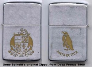 Gene Spinelli Deep Freeze Zippo