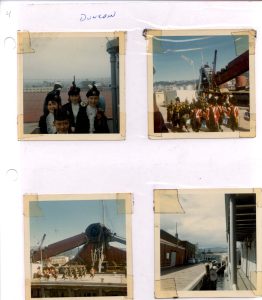 More photos of arriving Dunedin