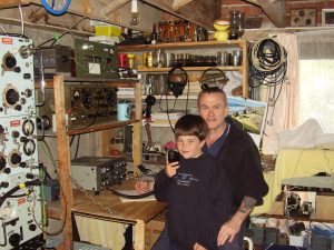 photo of Jim and youngest son Liam