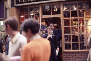 London Cole Dothager on Carnaby St
