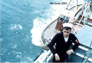 Photograph of Mac Gorby USS Calcaterra
