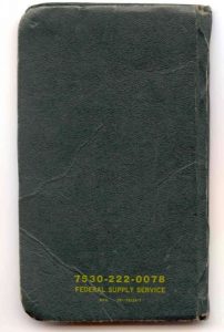 Memo Book back side
