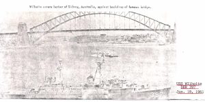 USS Wilhoite at Sydney Australia