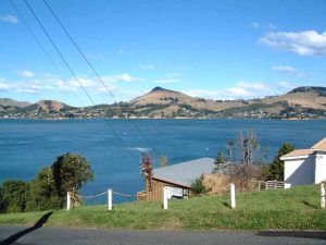 harbour from Fox Street Port Chalmers