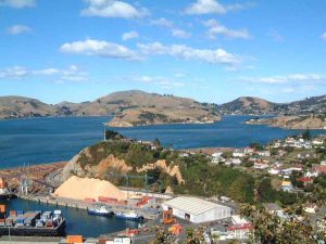 In this photograph of Port Chalmers
