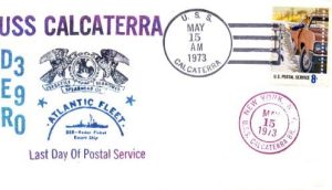 USS Calcaterra history